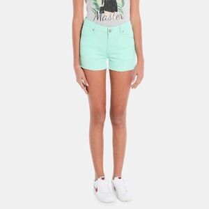 New With Tag Cherokee Size Small 6/6X Adjustable Waist 100% Cottonโ Denim Shorts